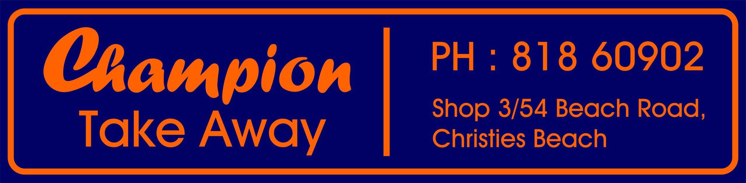 Champion Takeaway